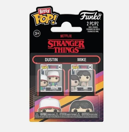 Funko Bitty POP! Stranger Things 2 Pack Dustin and Mike