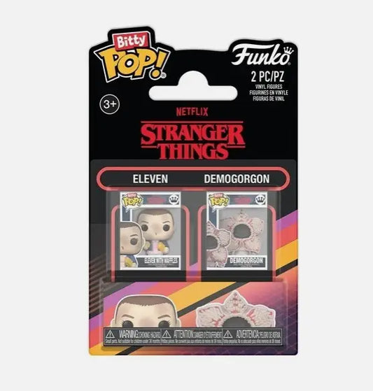 Funko Bitty POP! Stranger Things 2 Pack Eleven and Demogorgon