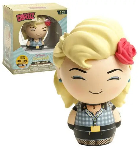 Black Canary vinyl collectible from Dorbz DC Bombshells Hot Topic Exclusive