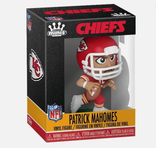 Funko Mini POP! Patrick Mahomes Kansas City Chiefs Mini Figure - Collectibles