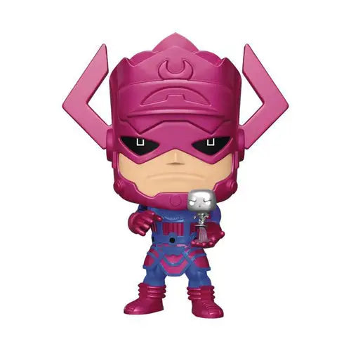 Funko Pop 809 Galactus with Silver Surfer PX Previews Exclusive figure holding miniature Funko Pop