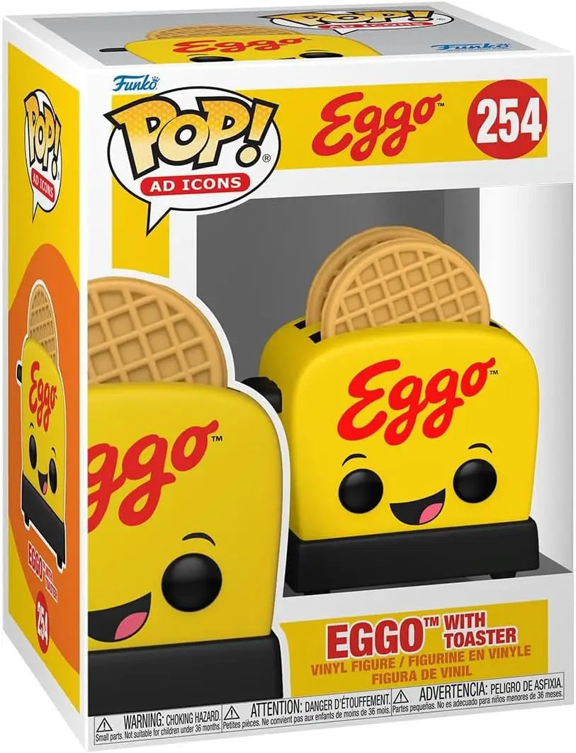 Funko Pop! Ad Icons Eggo with Toaster vinyl figure from Kelloggs product line