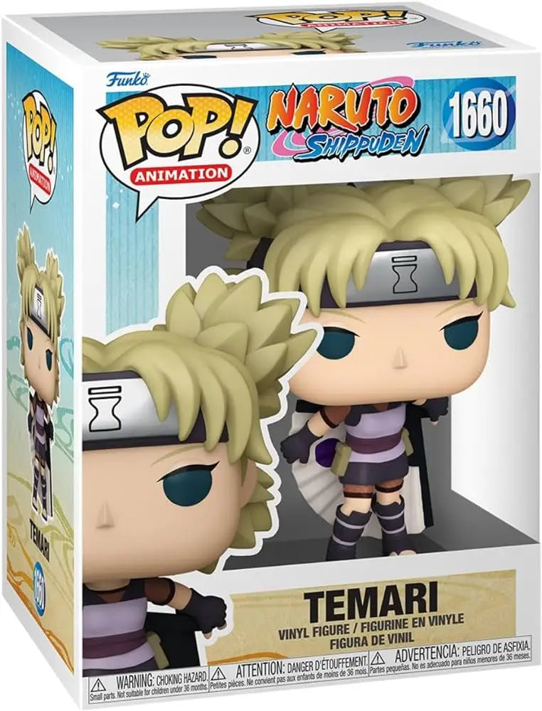 Funko Pop Temari vinyl figure from Naruto Shippuden in Pop Animation series