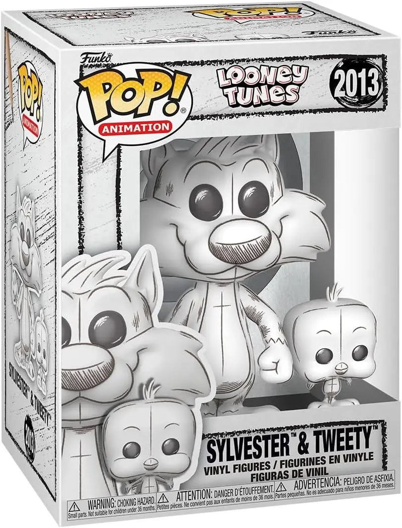 Funko POP! Animation: Looney Tunes Sylvester & Tweety Sketched #2013