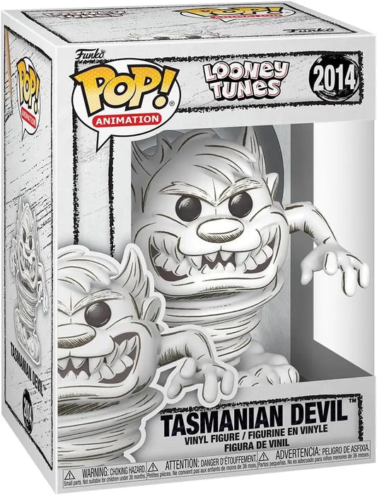 Funko POP! Animation: Looney Tunes Tasmanian Devil Sketched #2014 - Funko Pop