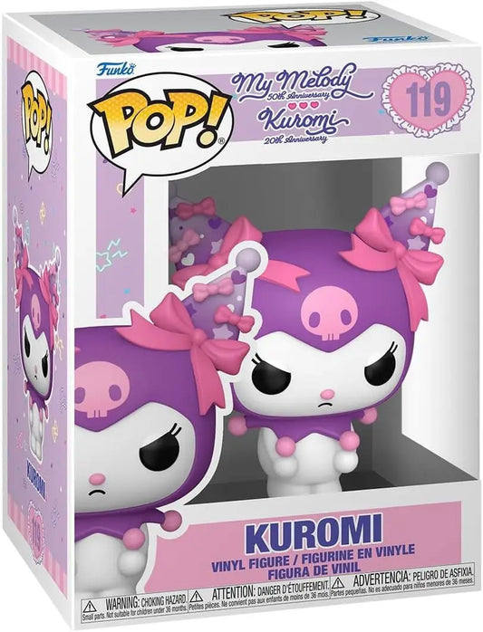 Funko Pop! Kuromi vinyl figure from Melody 50th Anniversary collection