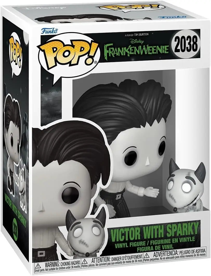 Funko POP! Disney Frankenweenie Victor with Sparky figure set for collectors