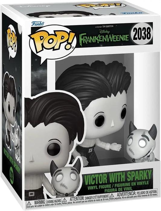Funko POP! Disney Frankenweenie Victor with Sparky figure set for collectors