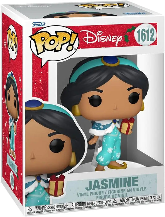 Funko POP! Disney Jasmine Holiday Edition vinyl figure from Disney Jasmine collection