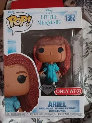 Funko Pop! Disney The Little Mermaid Ariel #1362 - Diamond Target Ex New In Box - Funko Pop