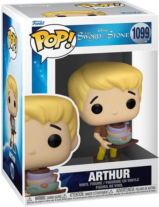 Funko Pop Disney The Sword in the Stone Arthur #1099 vinyl figure of blonde character