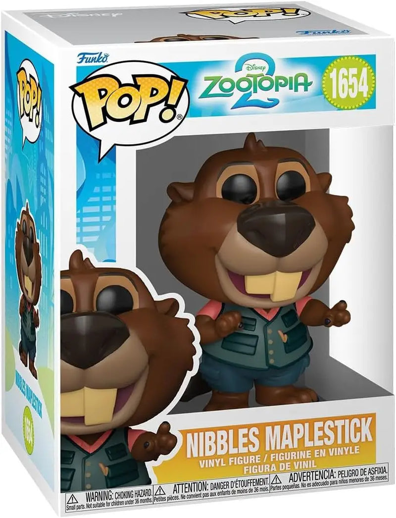 Funko POP! Disney: Zootopia 2 Nibbles Maplestick #1654 - Funko Pop