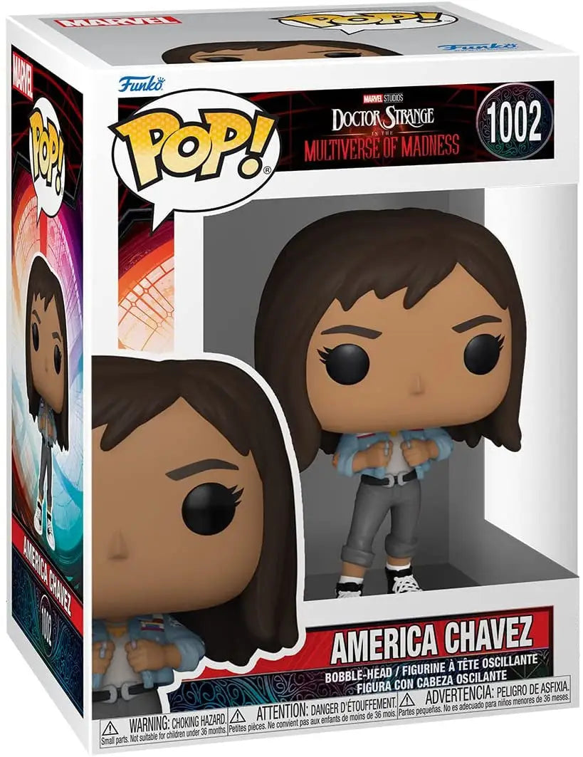 Funko Pop! America Chavez figure from Doctor Strange in the Multiverse of Madness