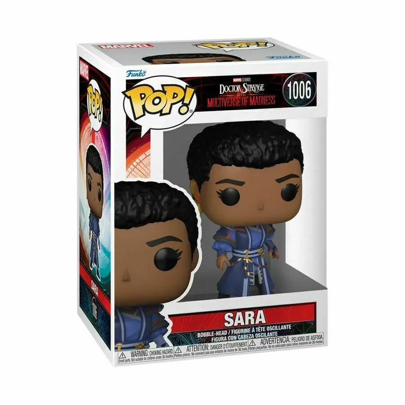 Funko Pop Doctor Strange Sara #1006 vinyl figure in display box for collectors