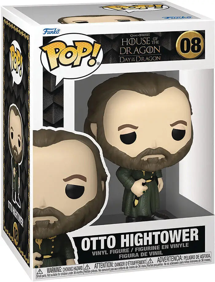 Funko Pop! vinyl figure of Otto Hightower from House of the Dragon in packaging