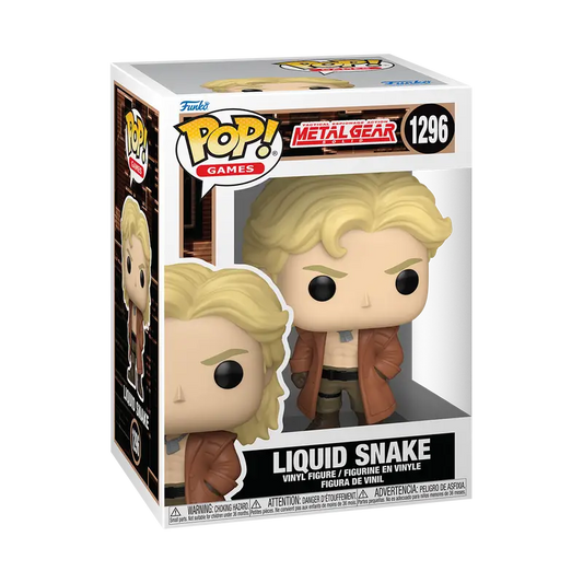 Funko Pop Games 1296 Metal Gear Solid Liquid Snake - Funko Pop