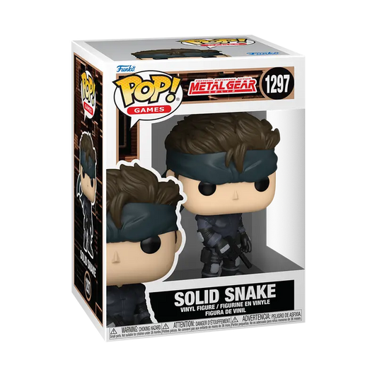 Funko Pop Games 1297 Metal Gear Solid Solid Snake - Funko Pop