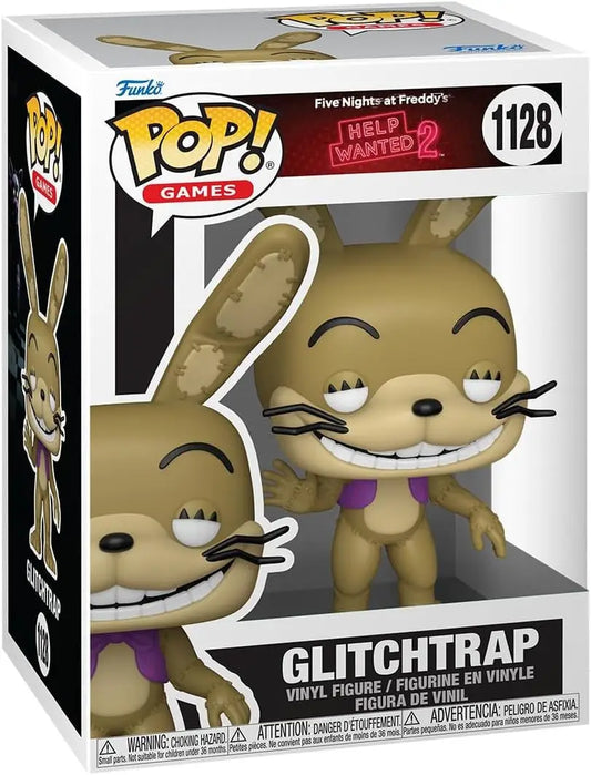 Funko POP! Games: Five Nights at Freddy’s Help Wanted 2 Glitchtrap #1128 - Funko Pop