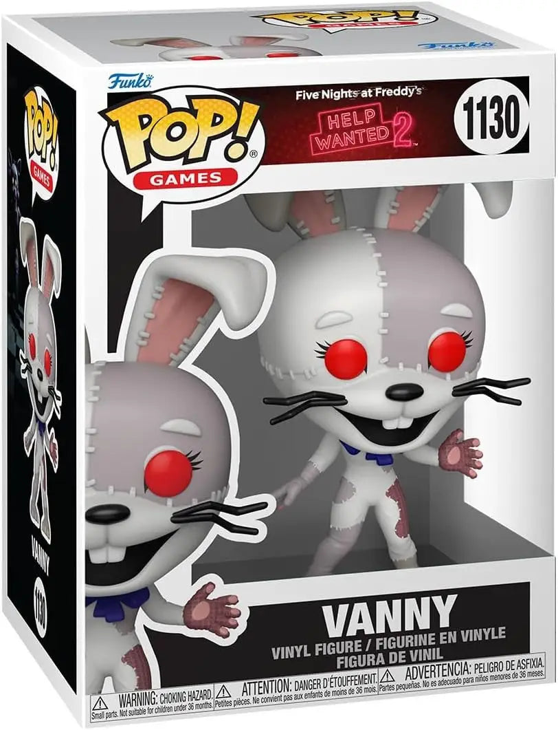 Funko POP! Games: Five Nights at Freddy’s Help Wanted 2 Vanny #1130 - Funko Pop