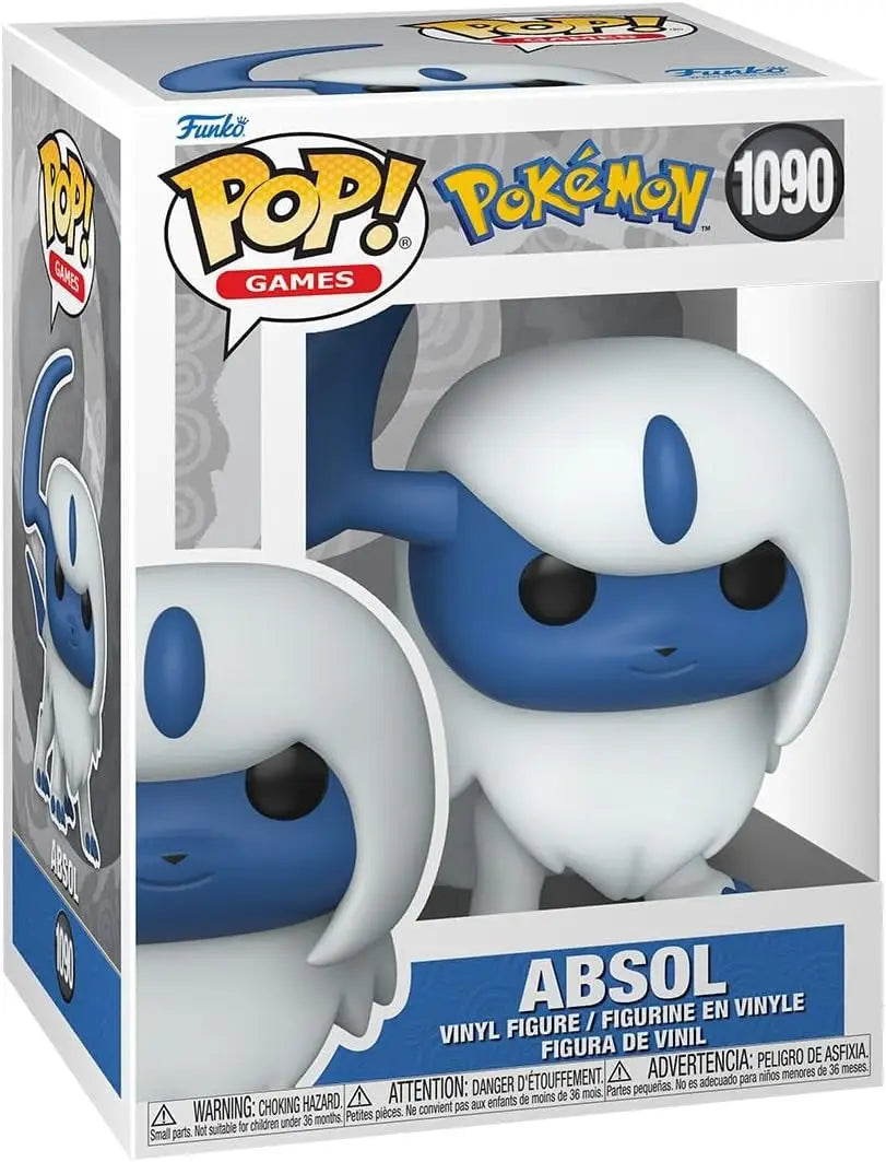 Packaged Funko POP! Games Pokémon Absol vinyl figure in product packaging