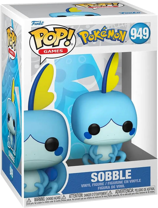 Funko Pop! figure of Sobble from Pokemon, perfect for collectors of trading cards
