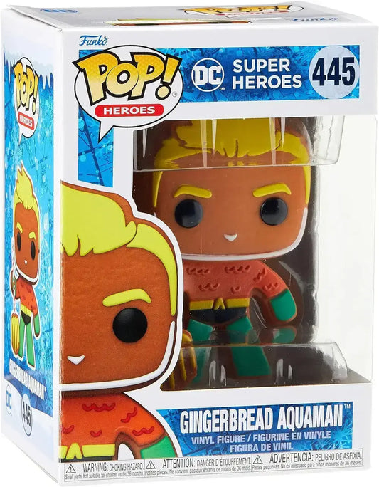 Funko POP Heroes DC Holiday Gingerbread Aquaman #445