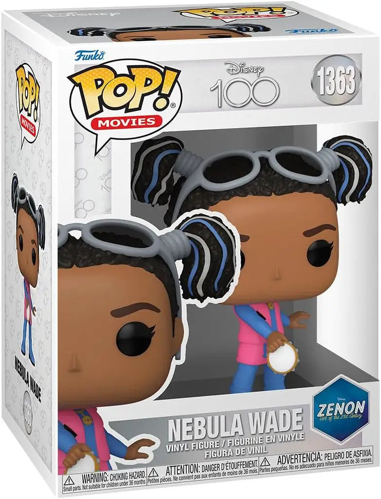 Funko Pop! Nebula Wade figurine of a young Black character in colorful clothing