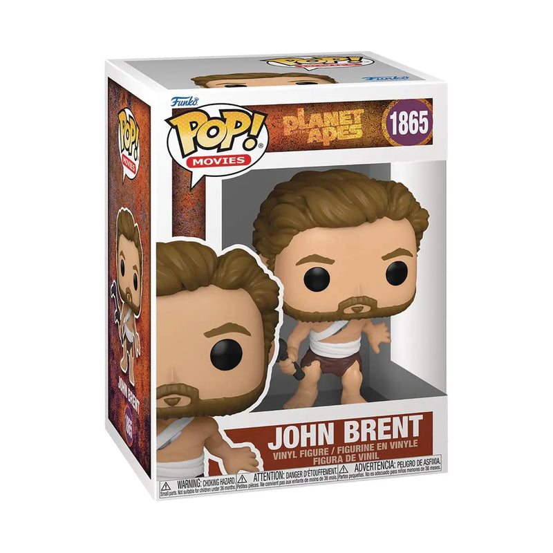 Funko Pop Movies Planet of the Apes 1865 John Brent - Funko Pop