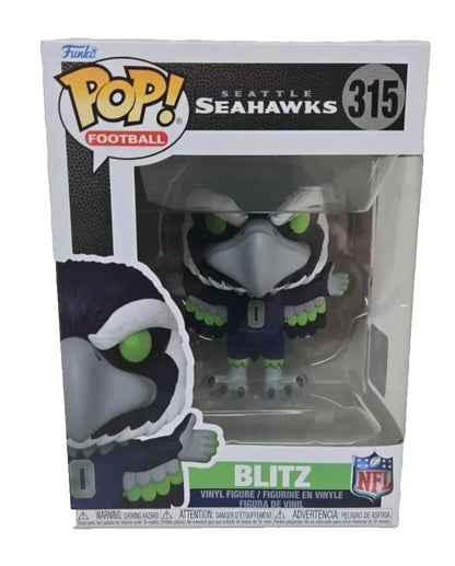 Funko Pop! NFL Seattle Seahawks Mascot Blitz Vinyl Bobble Toy Figure #315