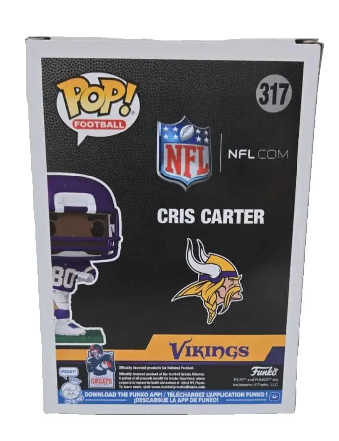 Funko POP! NFL: Vikings - Chris Carter Vinyl Figure Collectible