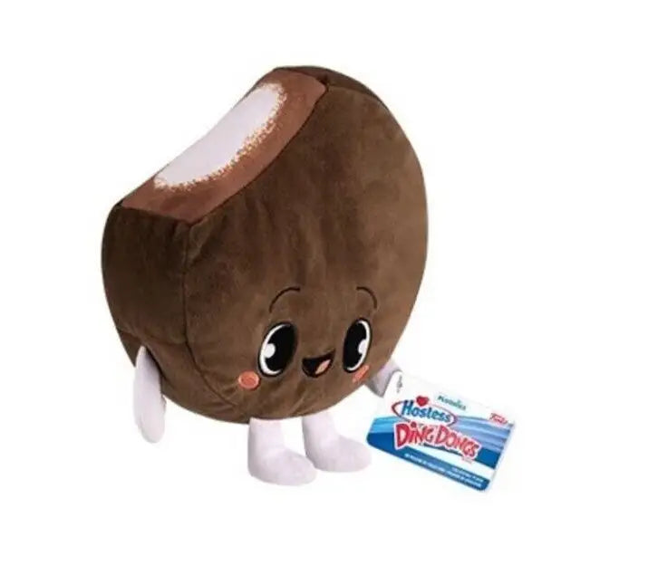 Plush toy of chocolate-covered ice cream bar with eyes, part of Funko POP! Ding Dongs collection