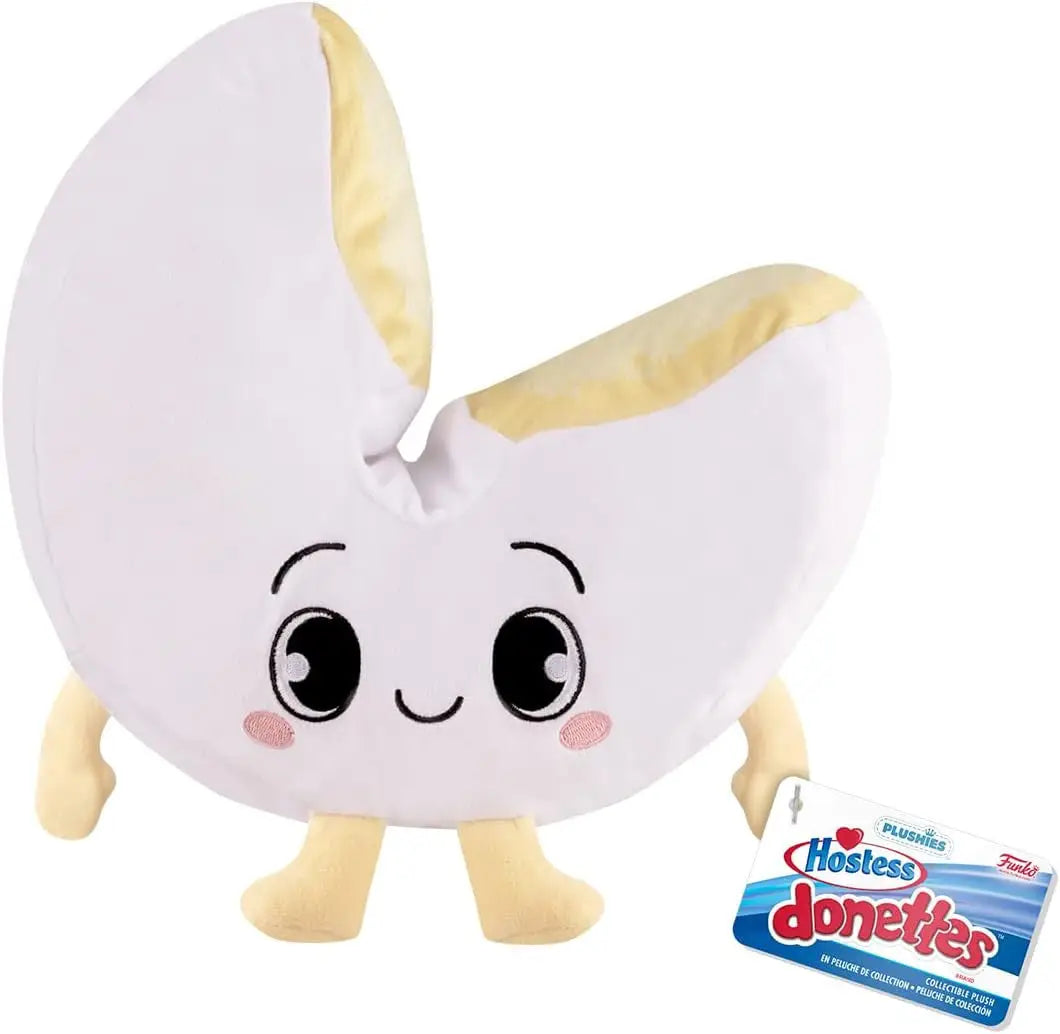 Smiling Plush Hostess Donette toy perfect for baseball cards and trading card fans