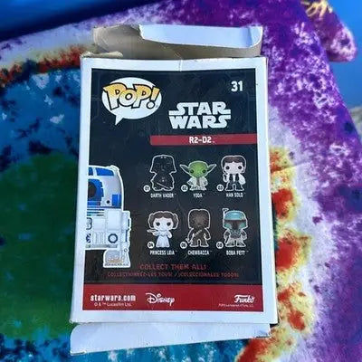 Funko Pop R2-D2 #31 Star Wars Vinyl Figure NIB Collector Series