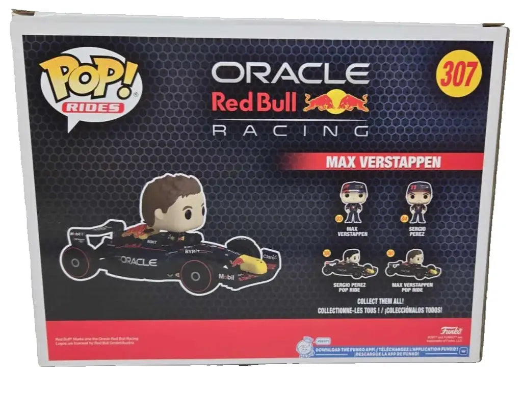 Funko Pop Ride Formula 1 Max Verstappen (Oracle Red Bull Racing) Figure