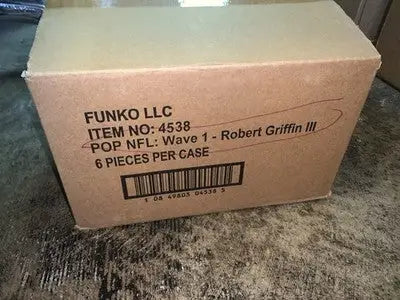 Funko Pop! Robert Griffin III #8 Redskins Vaulted/Rare NFL Commanders Case of 4