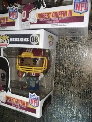 Funko Pop! Robert Griffin III #8 Redskins Vaulted/Rare NFL Commanders Case of 4