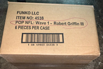 Funko Pop! Robert Griffin III #8 Redskins Vaulted/Rare NFL Commanders Case of 4