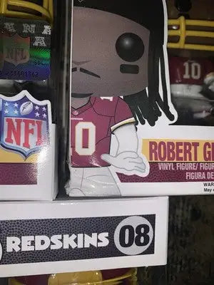 Funko Pop! Robert Griffin III #8 Redskins Vaulted/Rare NFL Commanders Case of 4
