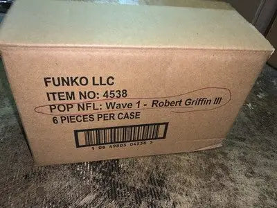 Funko Pop! Robert Griffin III #8 Redskins Vaulted/Rare NFL Commanders Case of 4