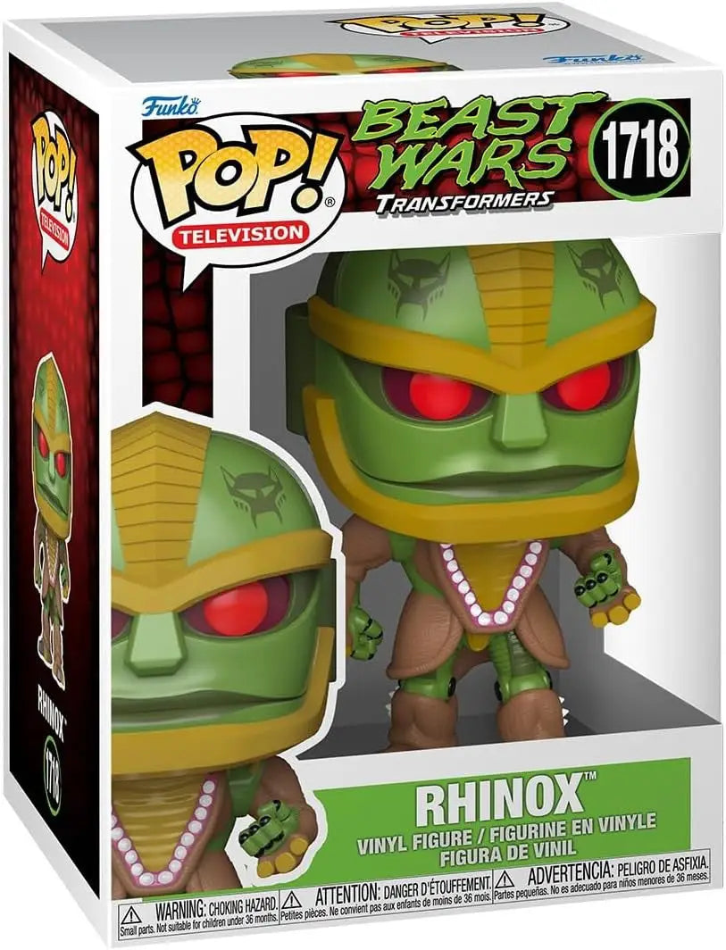 Funko POP! TV Rhinox Beast Wars Transformers vinyl figure number 1718
