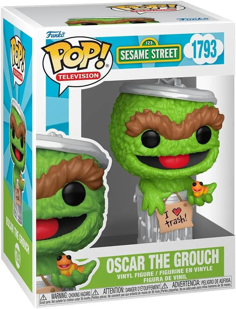 Funko POP! TV: Sesame Street Oscar the Grouch #1793
