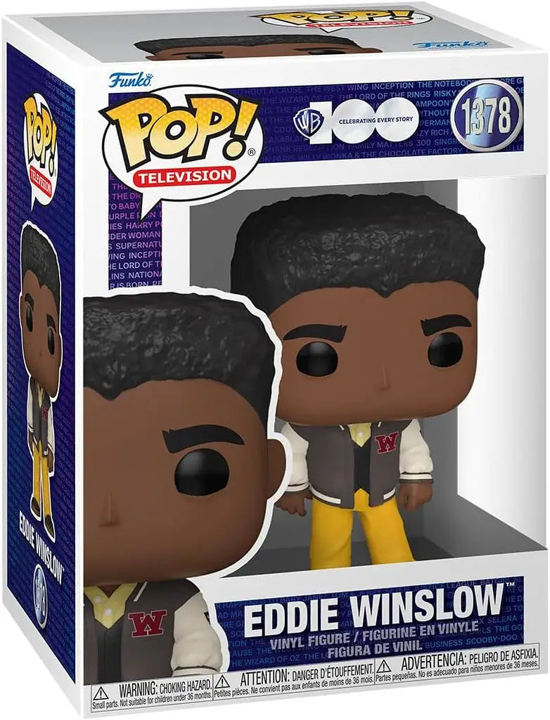 Funko Pop! figurine of Eddie Winslow from Family Matters in its original packaging