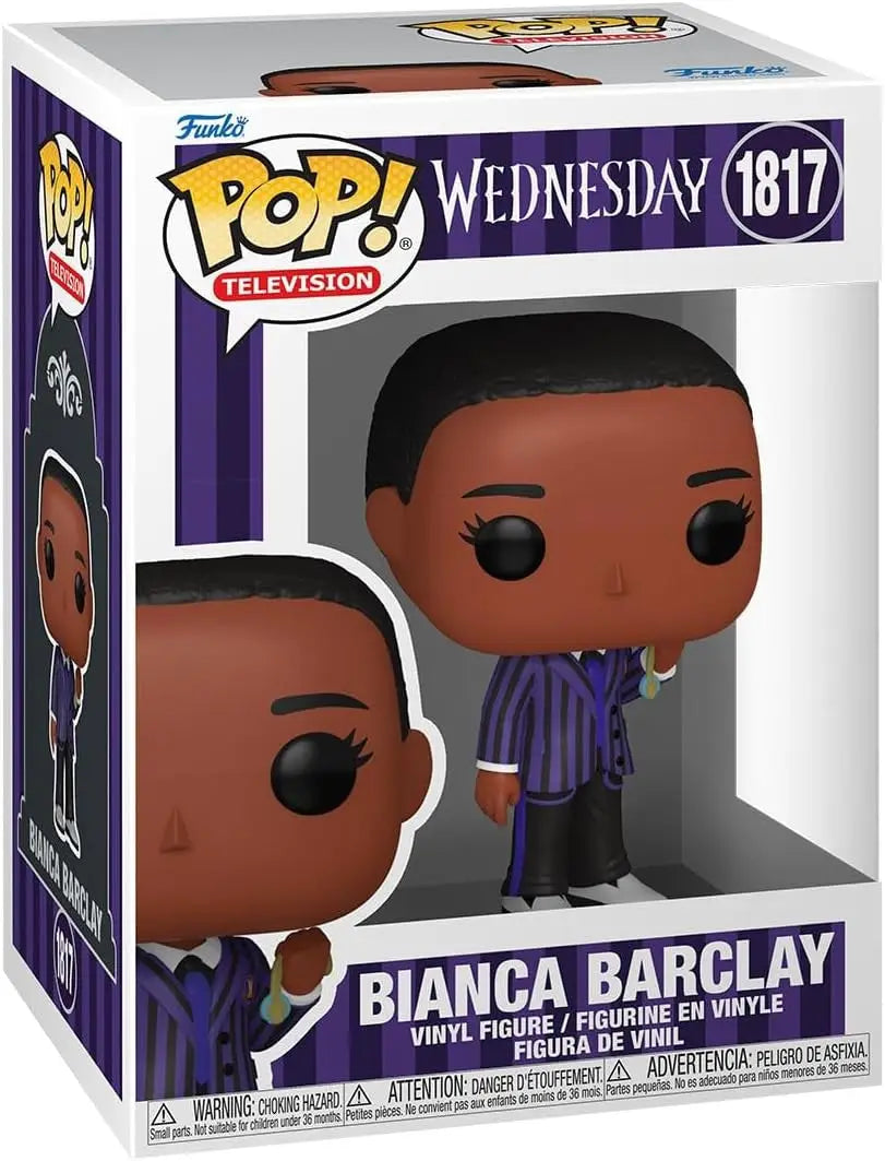 Funko POP! Bianca Barclay from Wednesday in display box, collectible figure