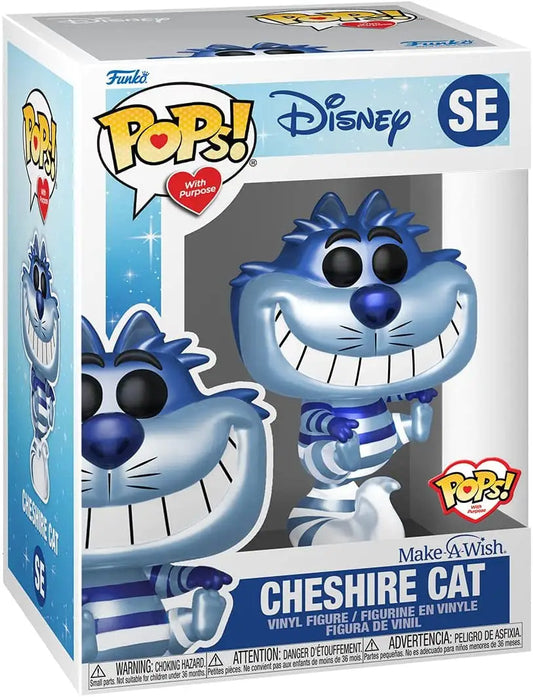 Funko Pop! figurine of the Cheshire Cat from Disney’s Alice in Wonderland collectible