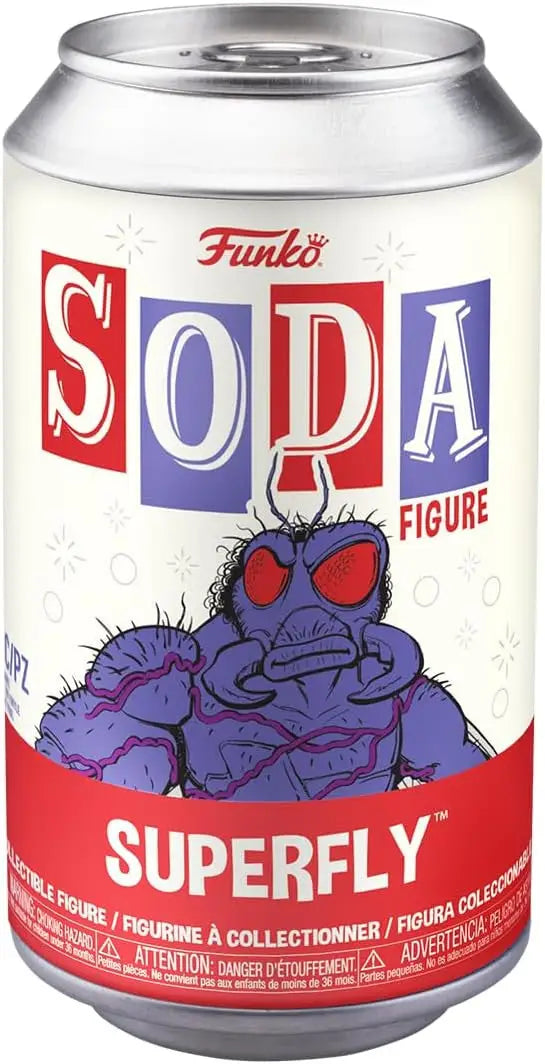 Funko Soda can featuring Superfly from Teenage Mutant Ninja Turtles - SEALED collectible