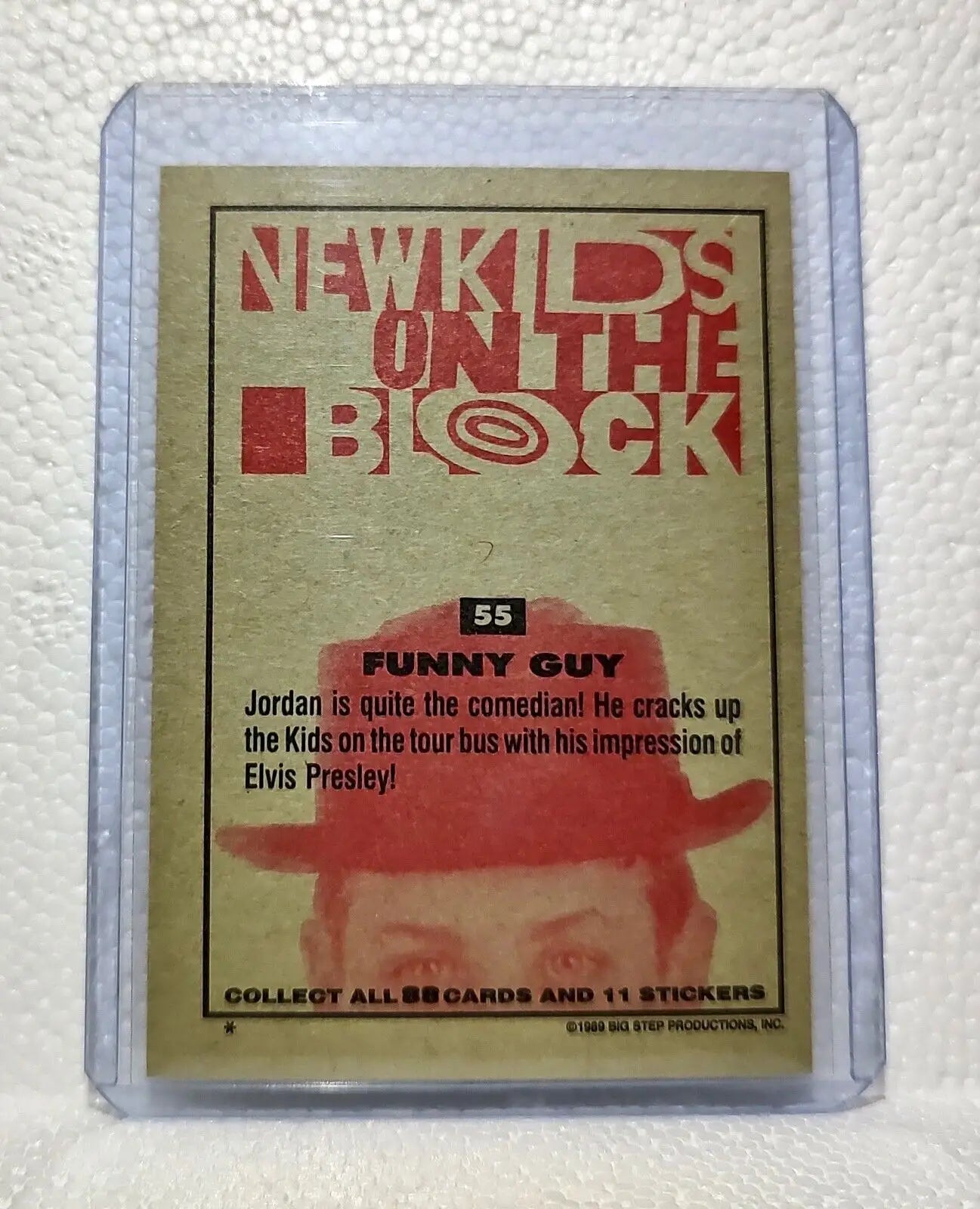 Funny Guy 1989 New Kids on the Block #55 Trading Card - Non-Sports Card Single