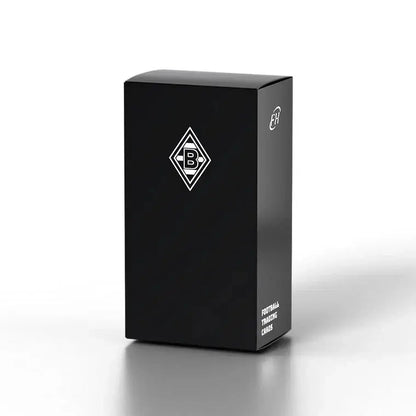 Black rectangular hobby box with white diamond Borussia Mönchengladbach FX logo for rare inserts