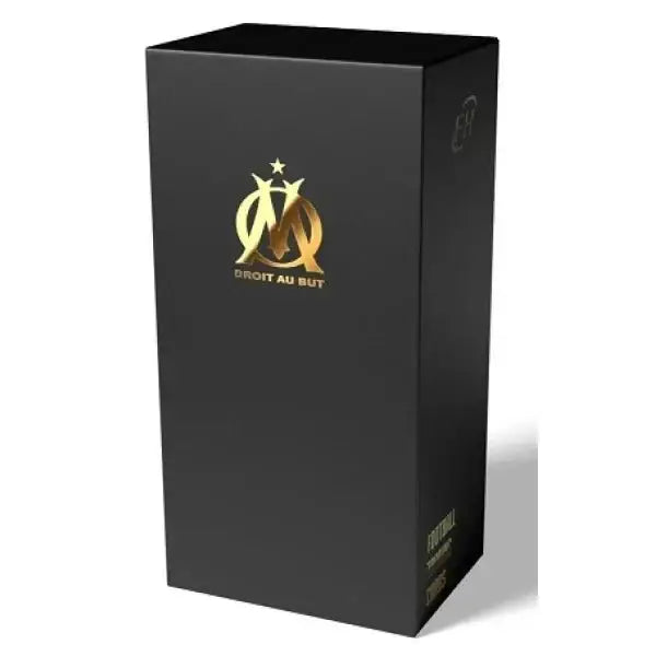 Futera Olympique de Marseille FX 2024/25 hobby box with black rectangle and gold logo for on-card autographs