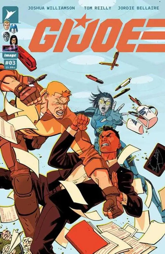 G.I. Joe #3 Cover A Tom Reilly - Back Issues