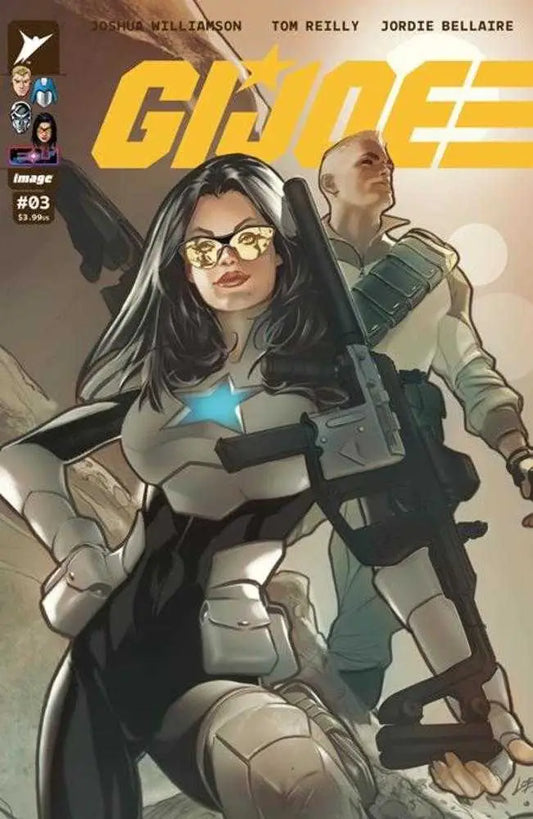 G.I. JOE comic book with Pablo Villalobos variant cover titled G.I. JOE #3 Cover C